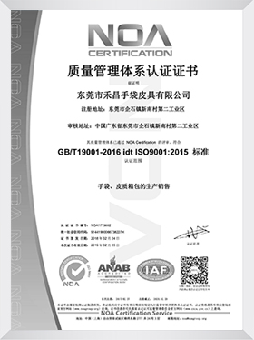 ISO9001：2015国际标准